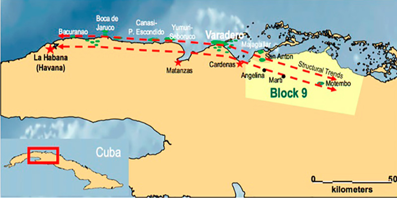 Encuentran crudo ligero en Cuba con potencial de extracción.