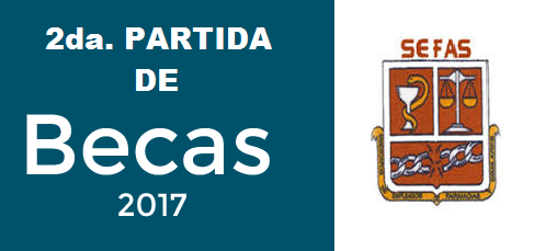 SEFAS Entregará 2da partida de Becas 2017.
