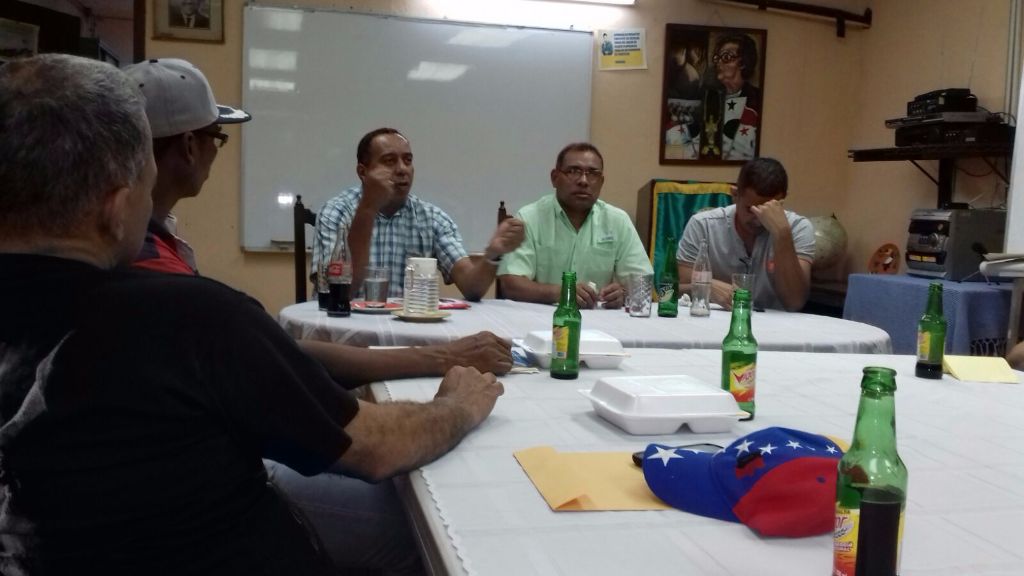 Visita del delegado Cubano Ernesto Freide a la CNTP