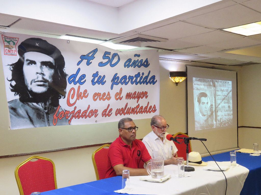CNTP hace reconocimiento al CHE y se solidariza con CUBA