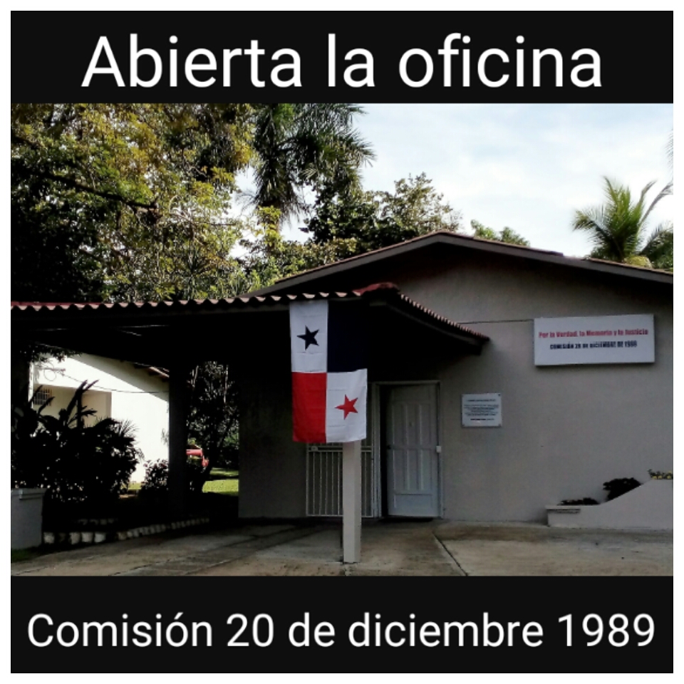 Nueva Oficina de la Comision 20 de diciembre de 1989