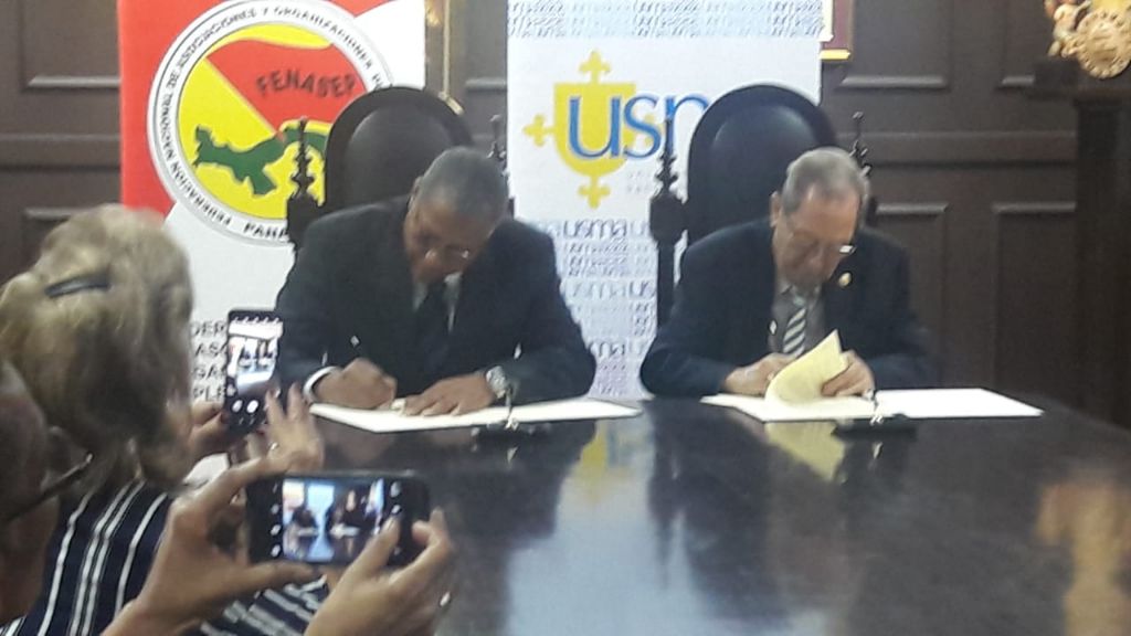 La USMA y FENASEP firman importante convenio